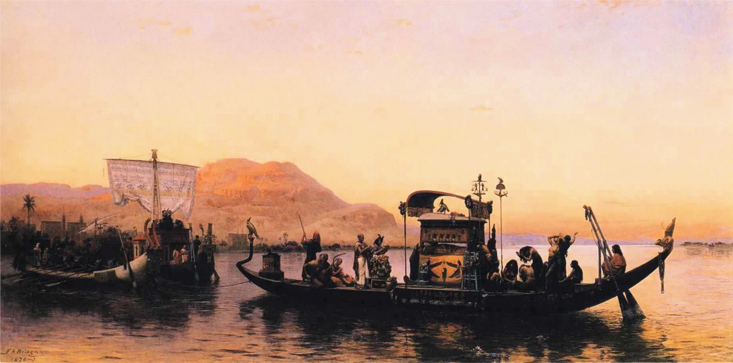 Funerale di una mummia sul Nilo - Speed __Art Museum, Louisville